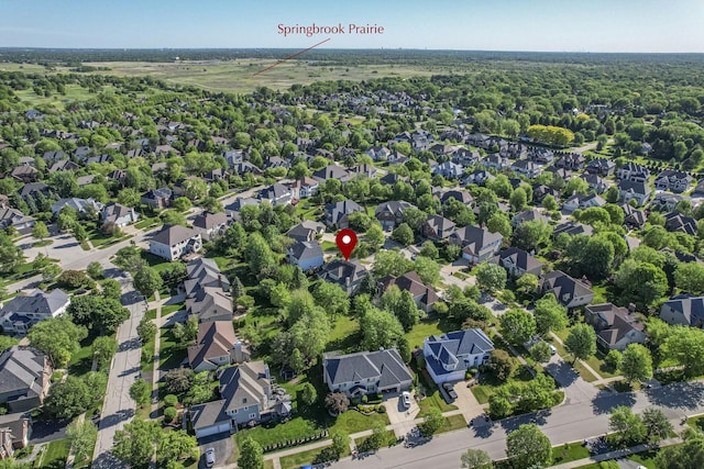 2411 Williamstown Ct, Naperville, IL 60564 - aerial view of residential area