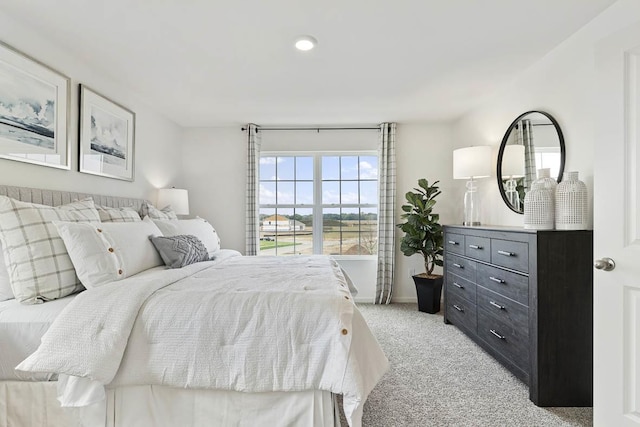 6600 Linden Trl Unit F, Wonder Lake, IL 60097 - bedroom with light colored carpet and baseboards