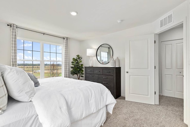 6600 Linden Trl Unit F, Wonder Lake, IL 60097 - carpeted bedroom with recessed lighting and visible vents
