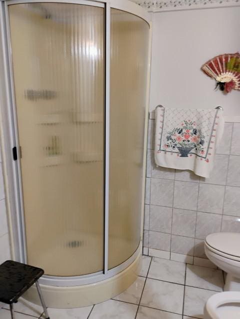 8856 Plainfield Rd, Brookfield, IL 60513 - full bathroom featuring toilet, a bidet, and a shower stall