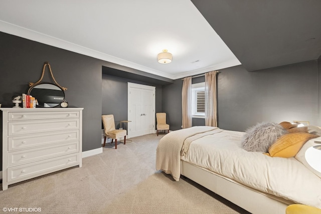 443 N Spring Ave, La Grange Park, IL 60526 - bedroom featuring light colored carpet and baseboards