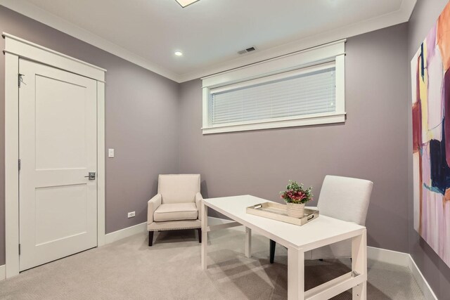 1955 N Halsted St Unit 1, Chicago, IL 60614 - carpeted bedroom with recessed lighting, baseboards, and crown molding