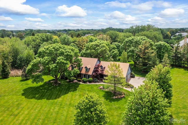 11 N Meadow Ct, South Barrington, IL 60010 - aerial view of property and surrounding area