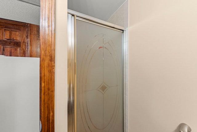 559 Coolidge Ave, Glen Ellyn, IL 60137 - bathroom view of freestanding refrigerator and a shower stall