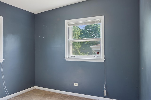 561 Minette Ln, Chicago Heights, IL 60411 - empty room with baseboards and carpet floors