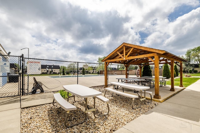 11102 S 84th Ave Unit 2B, Palos Hills, IL 60465 - surrounding community featuring a gazebo and fence