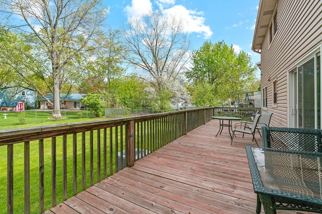 view of deck