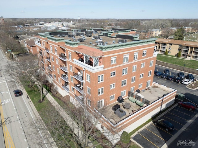 drone / aerial view