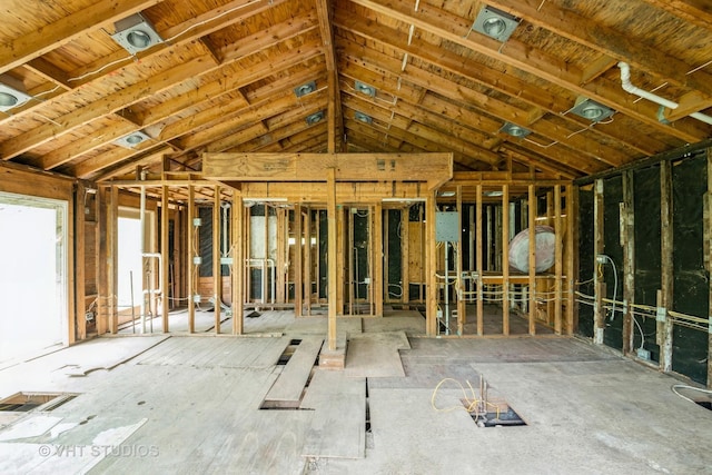 561 S Drive Drive S, Elgin, IL 60177 - misc room with vaulted ceiling