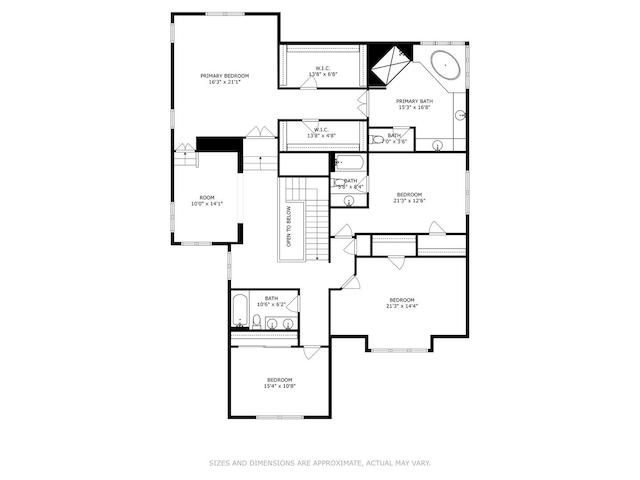 12116 Winterberry Ln, Plainfield, IL 60585 - floor plan / room layout