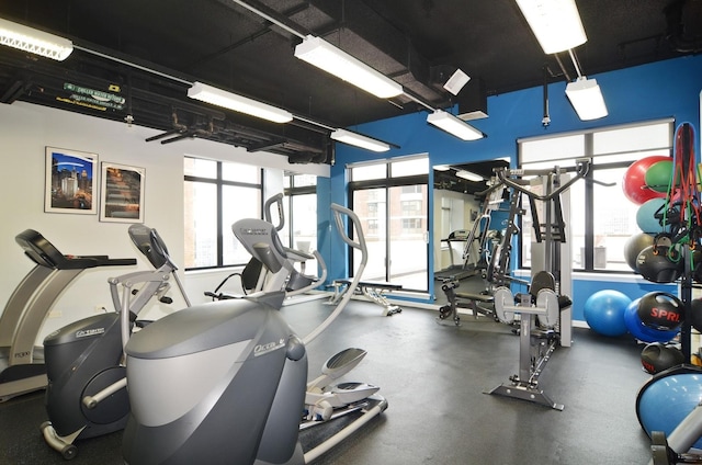 1122 N Dearborn St Unit 10A, Chicago, IL 60610 - view of workout area