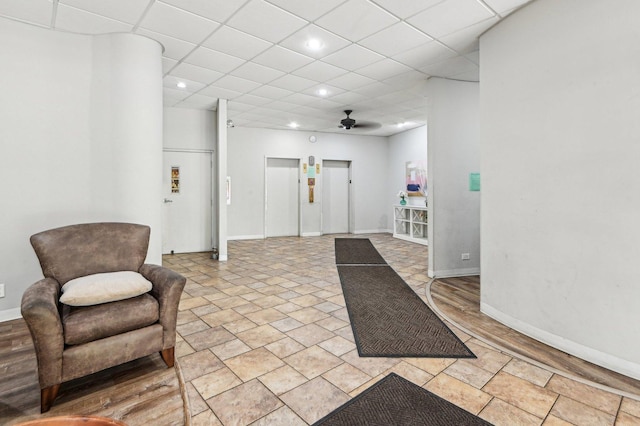 101 Bar Harbour Rd Unit 6N, Schaumburg, IL 60193 - community lobby with recessed lighting