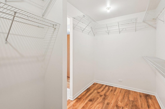 101 Bar Harbour Rd Unit 6N, Schaumburg, IL 60193 - spacious closet featuring wood finished floors