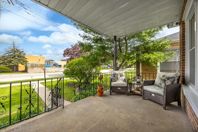 1612 Gardner Rd, Westchester, IL 60154 - view of patio with covered porch