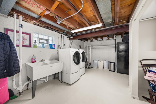 1612 Gardner Rd, Westchester, IL 60154 - washroom with independent washer and dryer and heating unit