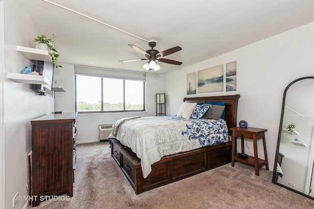 2000 Saint Regis Dr Unit 6F, Lombard, IL 60148 - bedroom with carpet, baseboards, and a ceiling fan