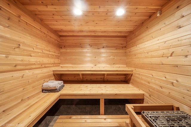 view of sauna / steam room