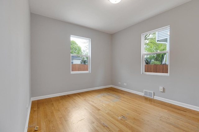 205 S 10th Ave, Saint Charles, IL 60174 - unfurnished room with healthy amount of natural light, wood finished floors, and baseboards