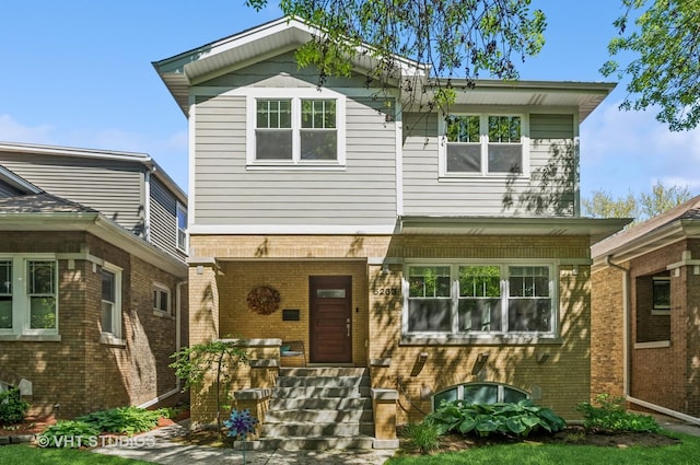5263 N Laporte Ave, Chicago, IL 60630 - view of front of home with brick siding