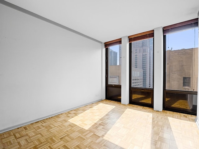 100 E Walton St Unit 18G, Chicago, IL 60611 - empty room featuring baseboards