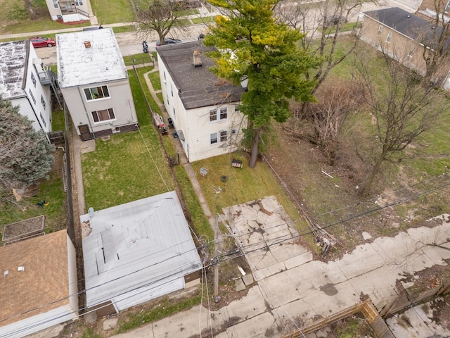 drone / aerial view