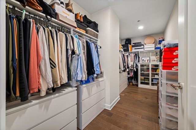 435 N Michigan Ave Unit 416, Chicago, IL 60611 - walk in closet with wood finished floors