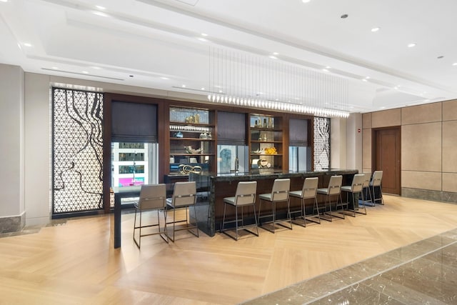435 N Michigan Ave Unit 416, Chicago, IL 60611 - community bar area with recessed lighting