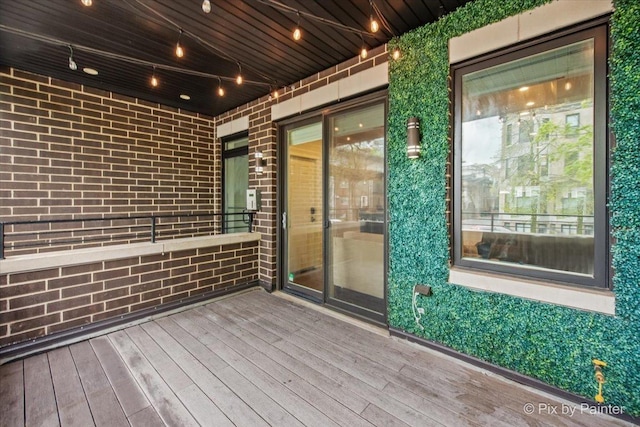 3414 N Seminary Ave Unit 1, Chicago, IL 60657 - view of wooden terrace