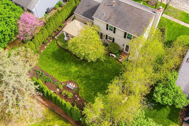 view of subject property