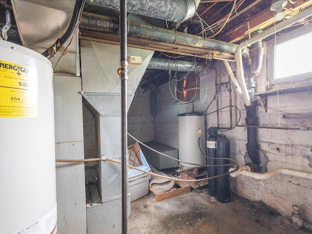 utilities with gas water heater