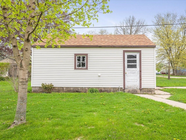 view of outbuilding with an outdoor structure