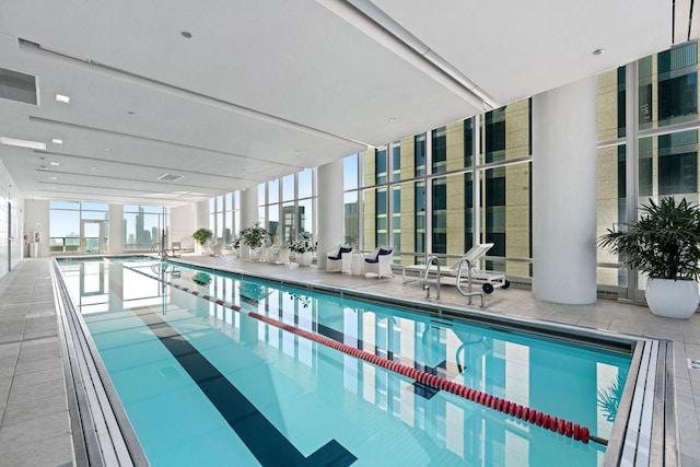 view of indoor pool