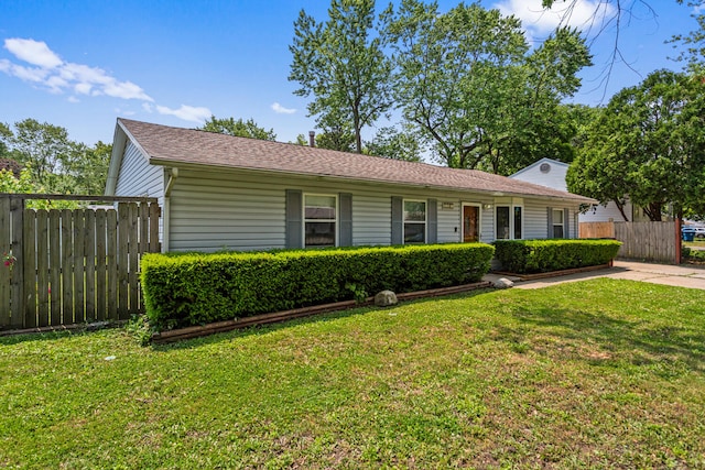2503 Maplewood Dr, Champaign, IL 61821 - view of single story home