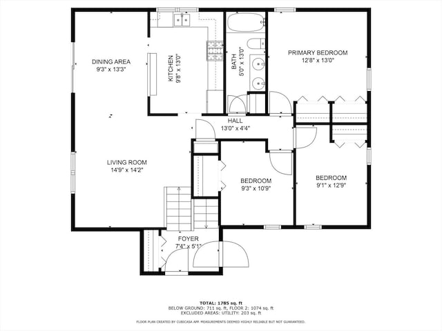 1316 Carol Ln, Naperville, IL 60565 - room layout
