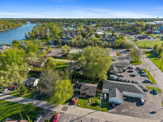 165 Ross Ave, South Elgin, IL 60177 - aerial overview of property's location featuring a nearby body of water