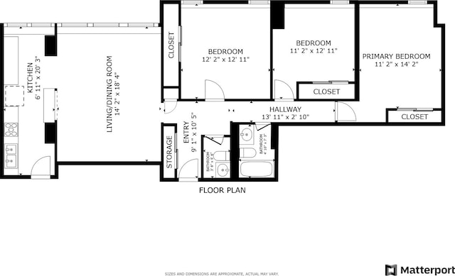 3950 N Lake Shore Dr Unit 720D, Chicago, IL 60613 - view of layout