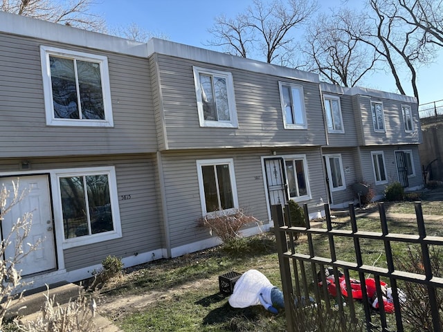 view of rear view of property