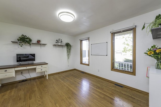 3128 Frans Ct, Winthrop Harbor, IL 60096 - office space featuring healthy amount of natural light, wood finished floors, and baseboards