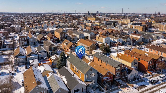 2862 S Keeley St, Chicago, IL 60608 - bird's eye view featuring a residential view