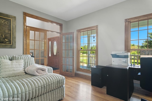 26464 N Bittersweet Trl, Mundelein, IL 60060 - foyer featuring wood finished floors and healthy amount of natural light