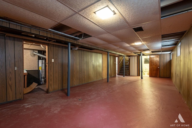 10041 S Calumet Ave, Chicago, IL 60628 - finished below grade area with water heater and stairs