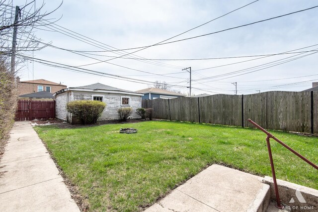 10041 S Calumet Ave, Chicago, IL 60628 - view of yard