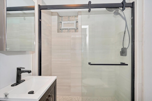 3530 S Union Ave, Chicago, IL 60609 - full bath featuring vanity and a shower stall
