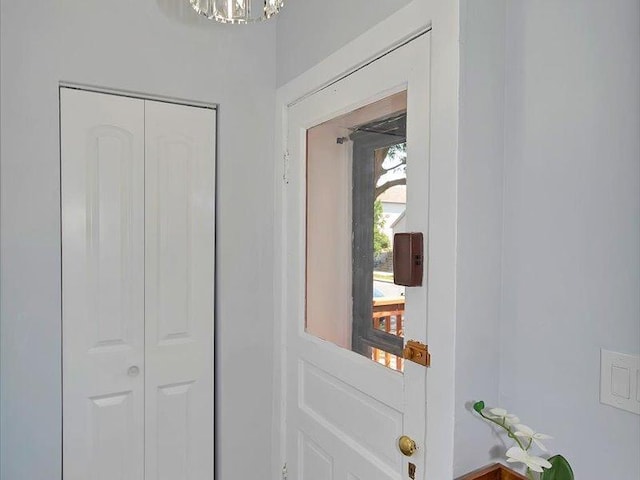 3530 S Union Ave, Chicago, IL 60609 - doorway featuring an inviting chandelier