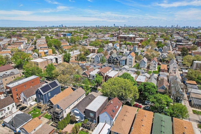 aerial view of property's location with nearby suburban area and nearby urban area