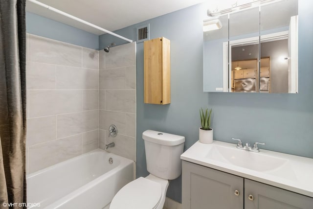 9701 N Dee Rd Unit 4C, Niles, IL 60714 - bathroom with toilet,  shower combination, vanity, and washer / clothes dryer