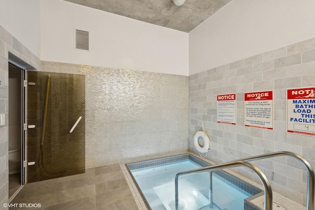 view of pool