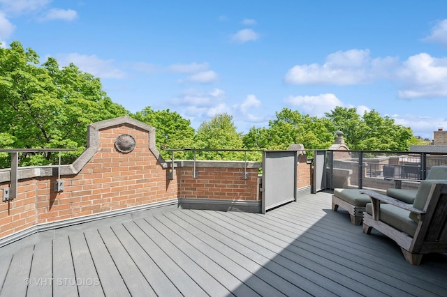 view of deck