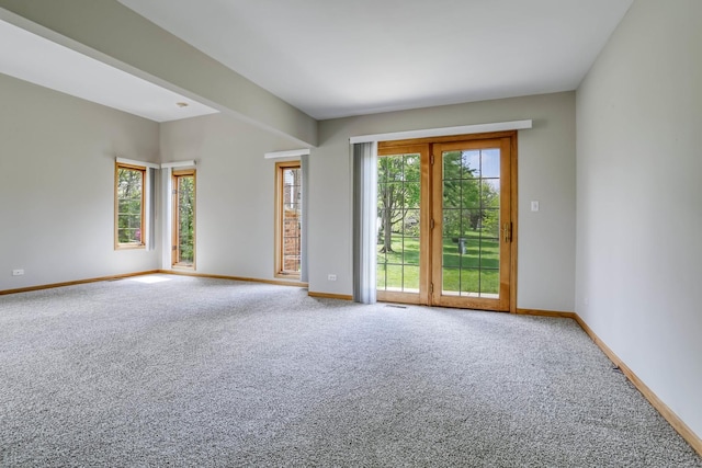 13860 Steeples Rd, Lemont, IL 60439 - carpeted empty room featuring baseboards