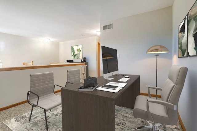 13860 Steeples Rd, Lemont, IL 60439 - office area with baseboards